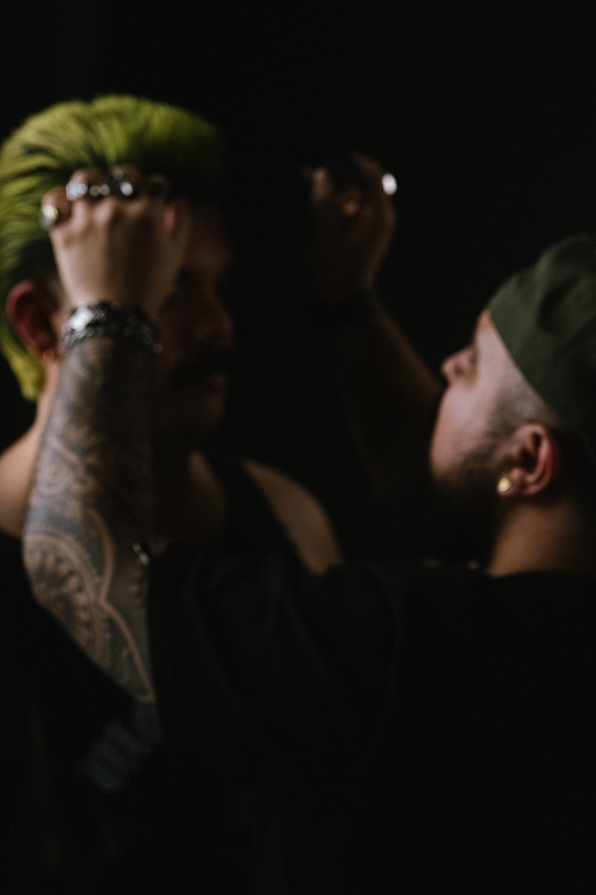 Elevated barber